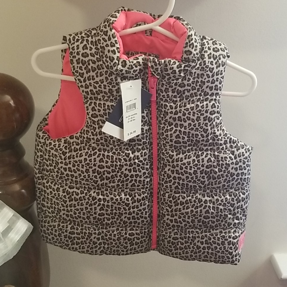 Toddler girls vest
